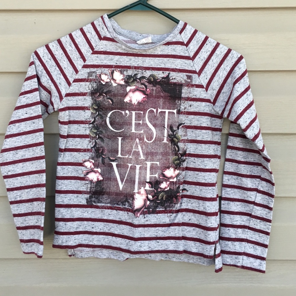 Zara Girls  girls shirt $5/25